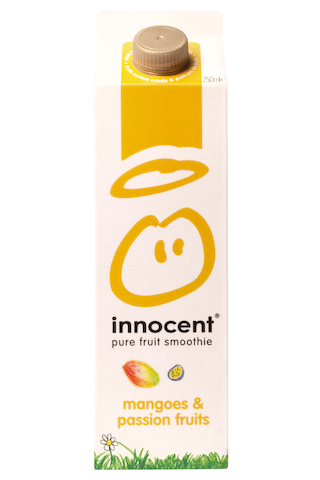 Innocent 750ml mango ja passionhedelmä smoothie - Ruoan hinta