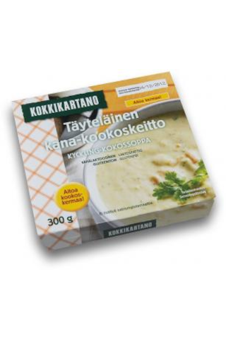 Kokkikartano 300g Täyteläinen kana-kookoskeitto valmisruoka - Ruoan hinta