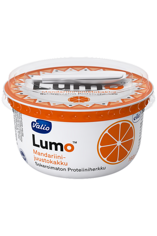 Valio Lumo proteiiniherkku sokeroimaton 160 g mandariini-juustokakku  laktoositon - Ruoan hinta