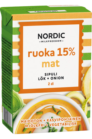 Nordic 2dl ruoka 15% sipuli kasvirasvasekoite - Ruoan hinta