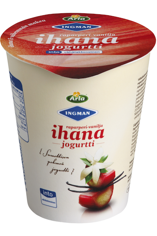 Arla Ingman 180 g Ihana Raparperi-vanilja jogurtti Into - Ruoan hinta