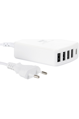 Wave verkkolaturi, 4 x usb + usb type c pd (30 + 30w Wave verkkolaturi, 4 x usb + usb type c pd (30 + 30w