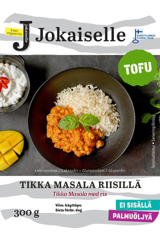 Jokaiselle Tikka masala riisillä 300g - Ruoan hinta