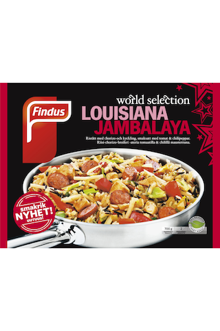 Findus 700g World Selection Louisiana Jambalaya - Ruoan hinta