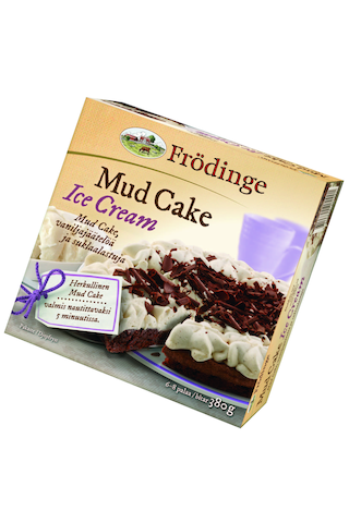 Frödinge 380g mud cake ice cream kostea suklaakakku - Ruoan hinta