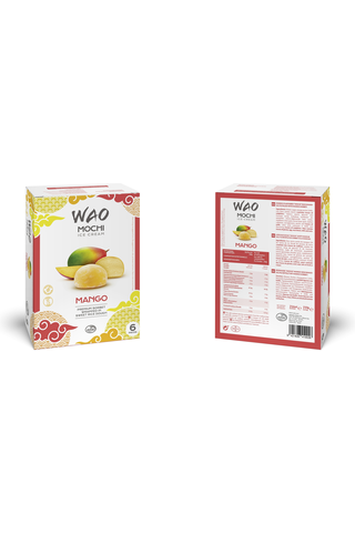 Wao Mochi jäätelö 6x35g mango - Ruoan hinta