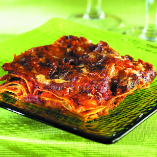 Helppo kasvislasagne