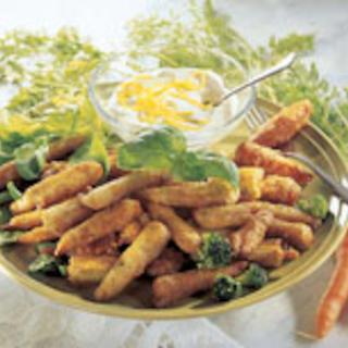 Friteeratut kasvikset