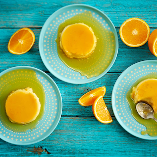 Appelsiini-karamellivanukkaat
