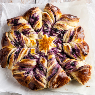 Mustikkanyhtöpulla