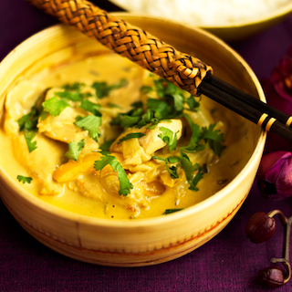 Keltainen kanacurry