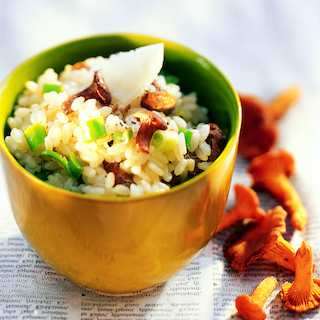 Kantarellirisotto