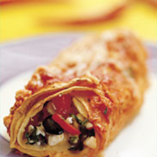 Täytetyt enchiladat Meksikonlahdelta