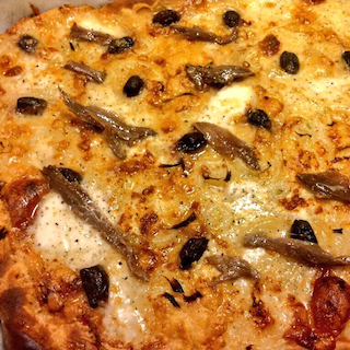 Pizza bianca à la Henri Alén
