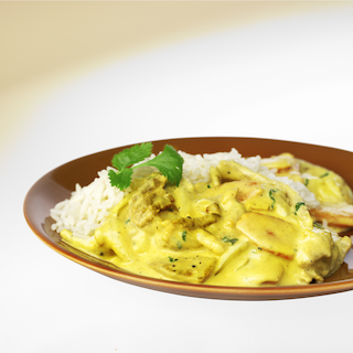 Viljapossua ja curry-omenawokkia