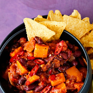 Chili con kurpitsa