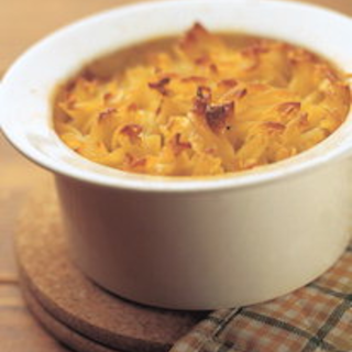 Maukas makaronivuoka