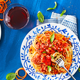 Linssibolognese