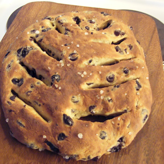 Ranskalainen Fougasse-leipä